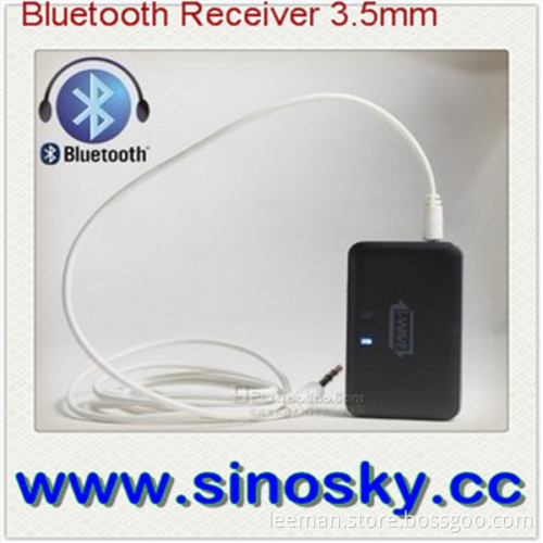 3.5mm jack stereo usb bluetooth audio receiver for iphone5 Leeman Bluetooth